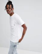 Rip'n'dip Falling For Nermal T-shirt With Pocket - White