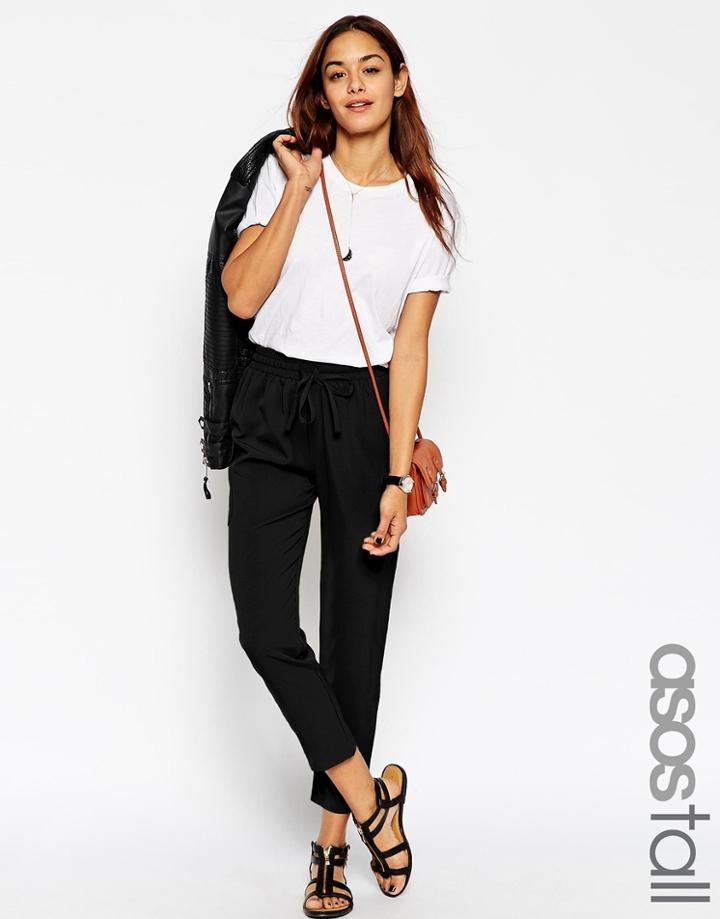 Asos Tall Tailored Utility Jogger - Black