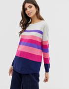 Oasis Sweater In Stripe - Multi