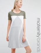 Bluebelle Maternity Lounge T-shirt Dress - Multi