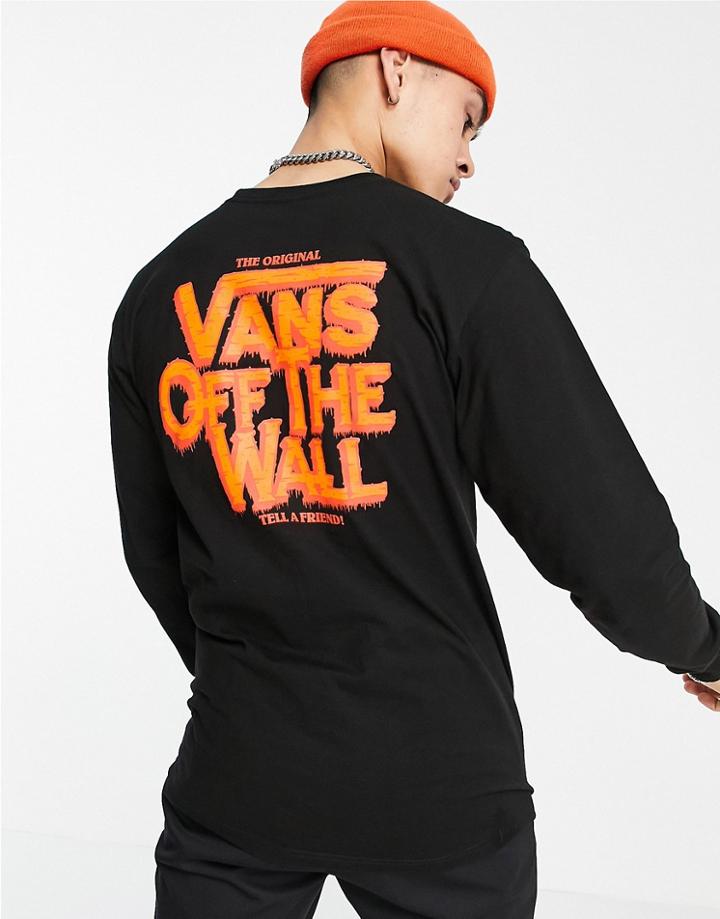 Vans Otw Cellar Long Sleeve T-shirt In Black