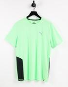 Puma Running T-shirt In Green