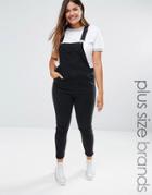 New Look Plus Overalls - Black