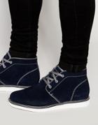 Timberland Newmarket Suede Chukka Boots - Blue