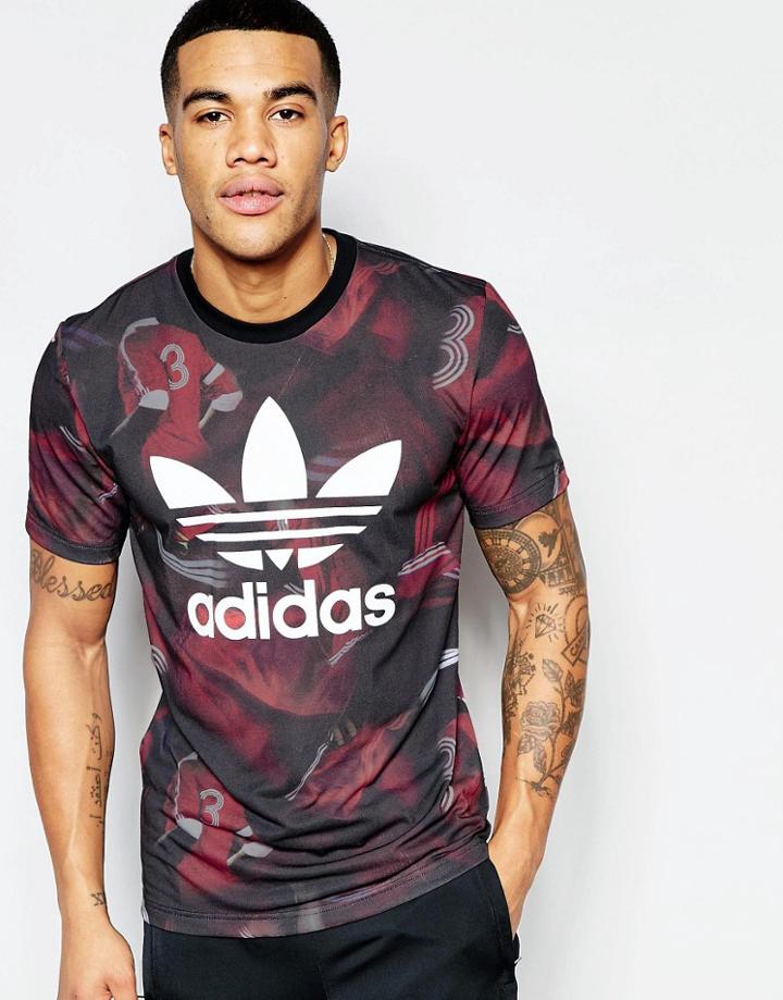 Adidas Originals Classic Team T-shirt In Black B48970 - Black