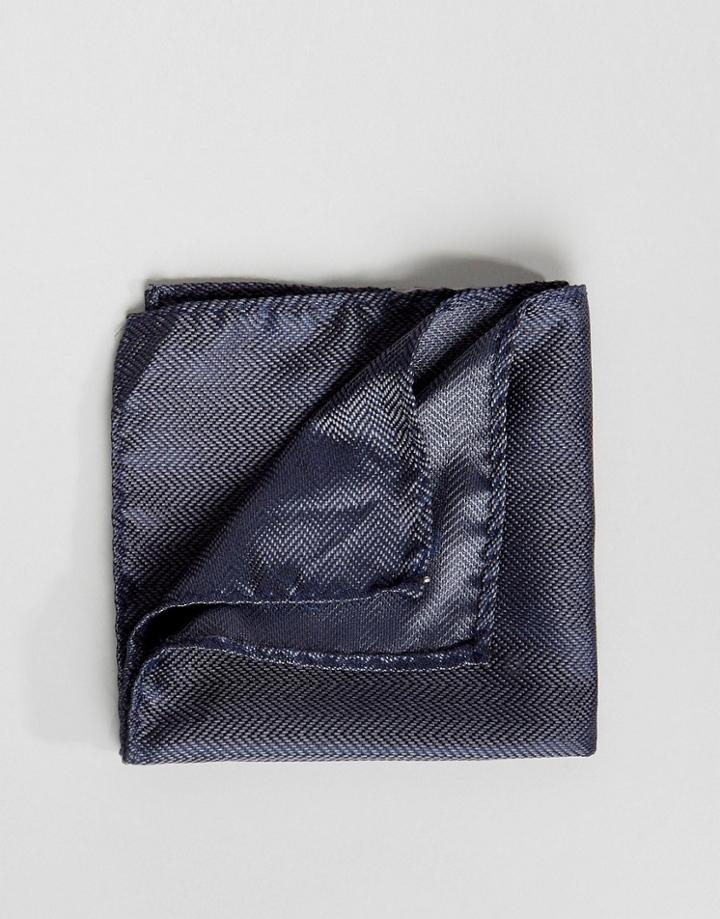 Jack & Jones Pocket Square In Navy - Navy