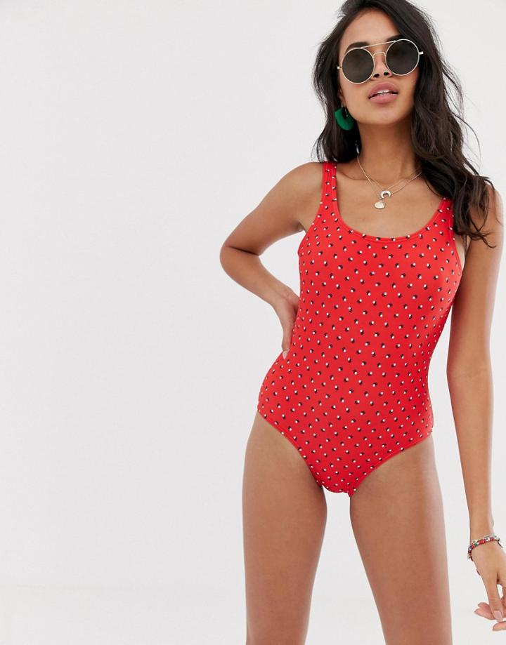 French Connection Fleur Spot One Piece