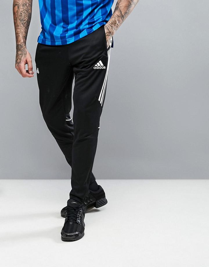Adidas Tango Skinny Joggers In Black Az9728 - Black