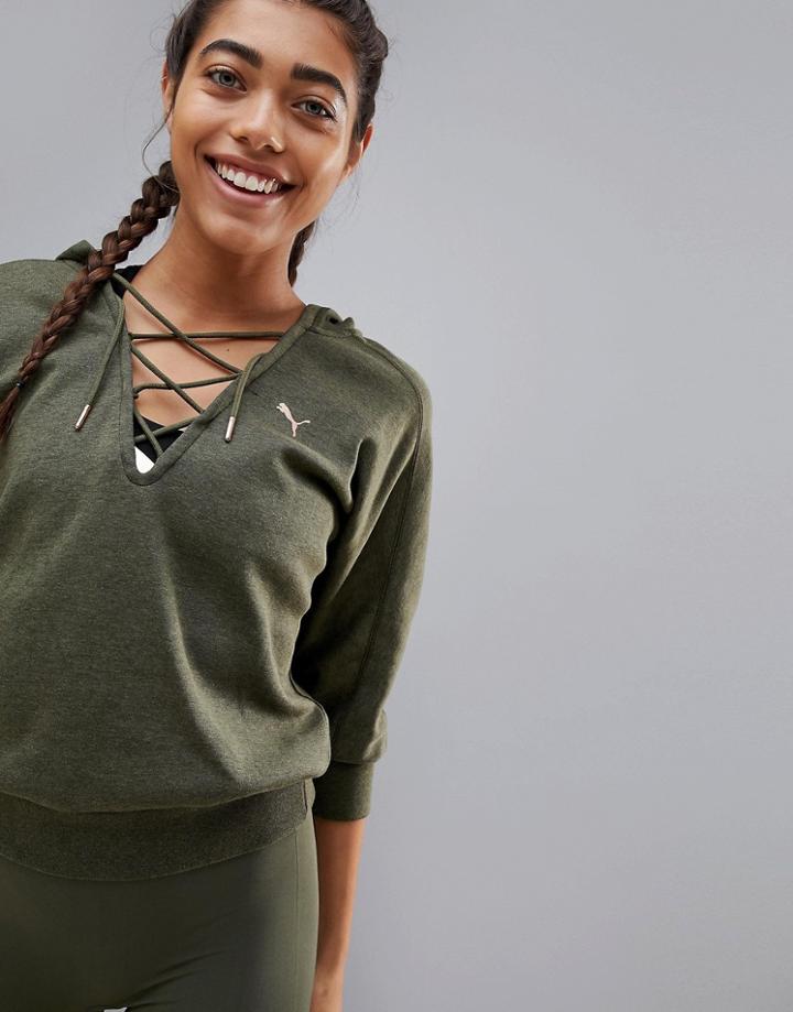 Puma Yogini Hoodie - Green