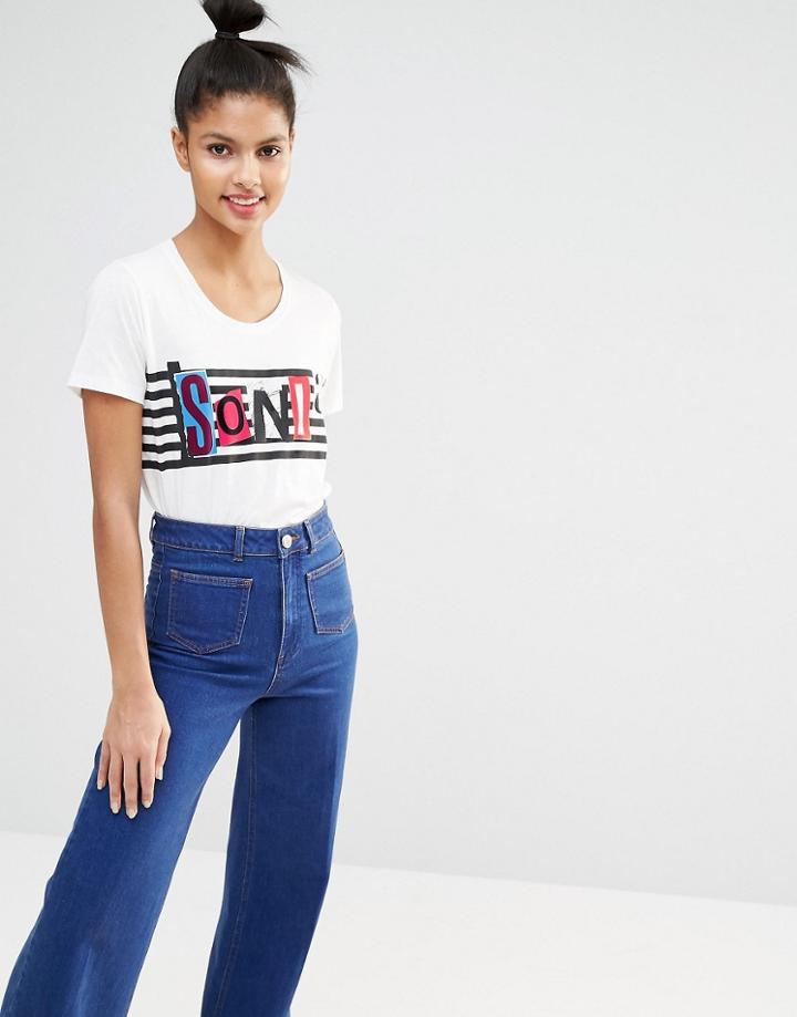 Sonia By Sonia Rykiel Printed T-shirt - White