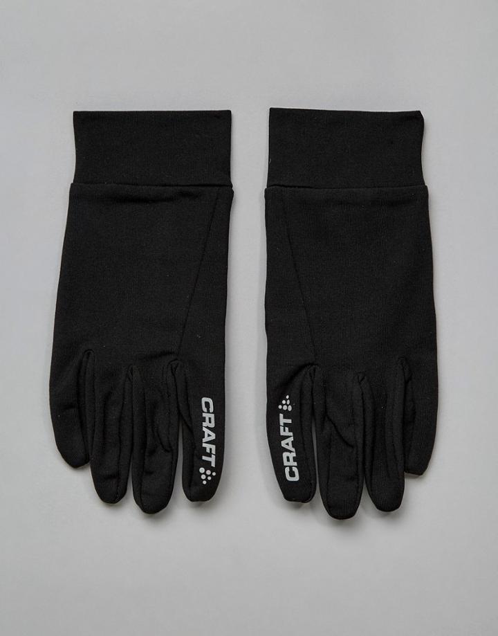 Craft Sportswear Active Comfort Running Thermal Glove In Black 1902956-9999 - Black