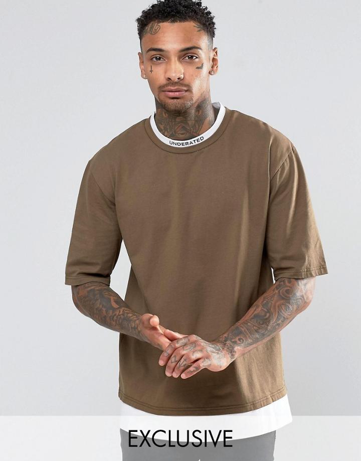Underated Turtleneck T-shirt - Green