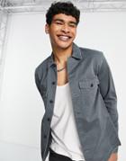Allsaints Firebase Ls Shirt-green