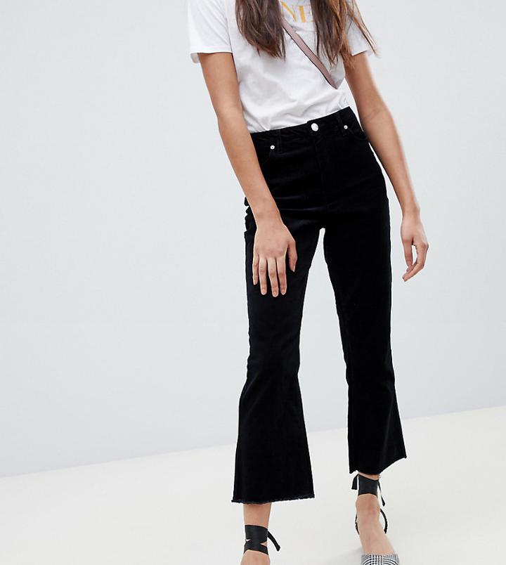 Miss Selfridge Kick Flare Pants In Black