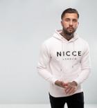 Nicce London Hoodie In Pink With Large Logo Exclusive To Asos - Pink
