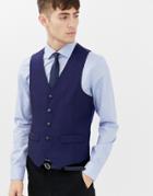 Harry Brown Blue Tonic Suit Vest