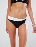 Pour Moi Bahamas Tie Belt Bikini Bottom - Black