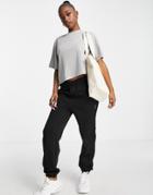 Asos Rest Day Oversized Boxy T-shirt-gray