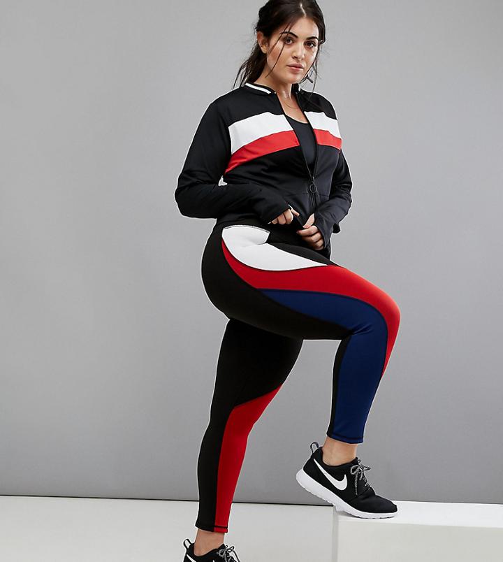 Nola Reversible Color Block Legging - Multi