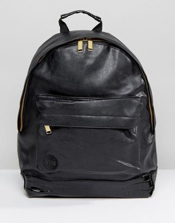 Mi-pac Prime Black Croc Backpack - Black