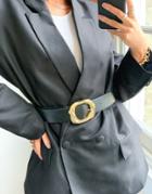 Asos Design Snake Buckle Waist And Hip Jeans Belt In Black