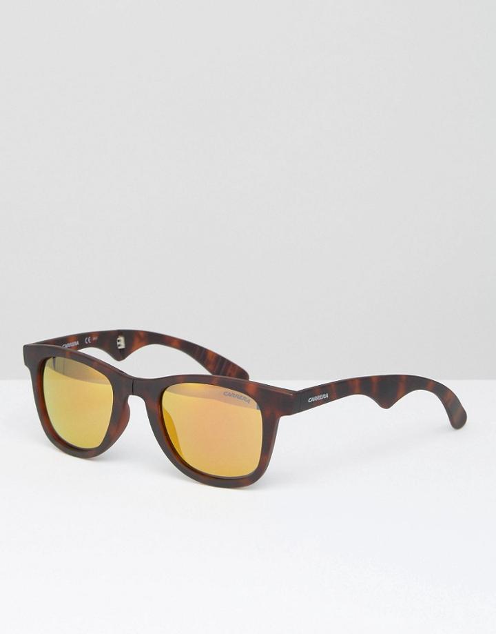 Carrera Square Sunglasses In Brown - Brown