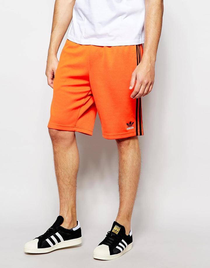 Adidas Originals Superstar Shorts Aj6940 - Orange