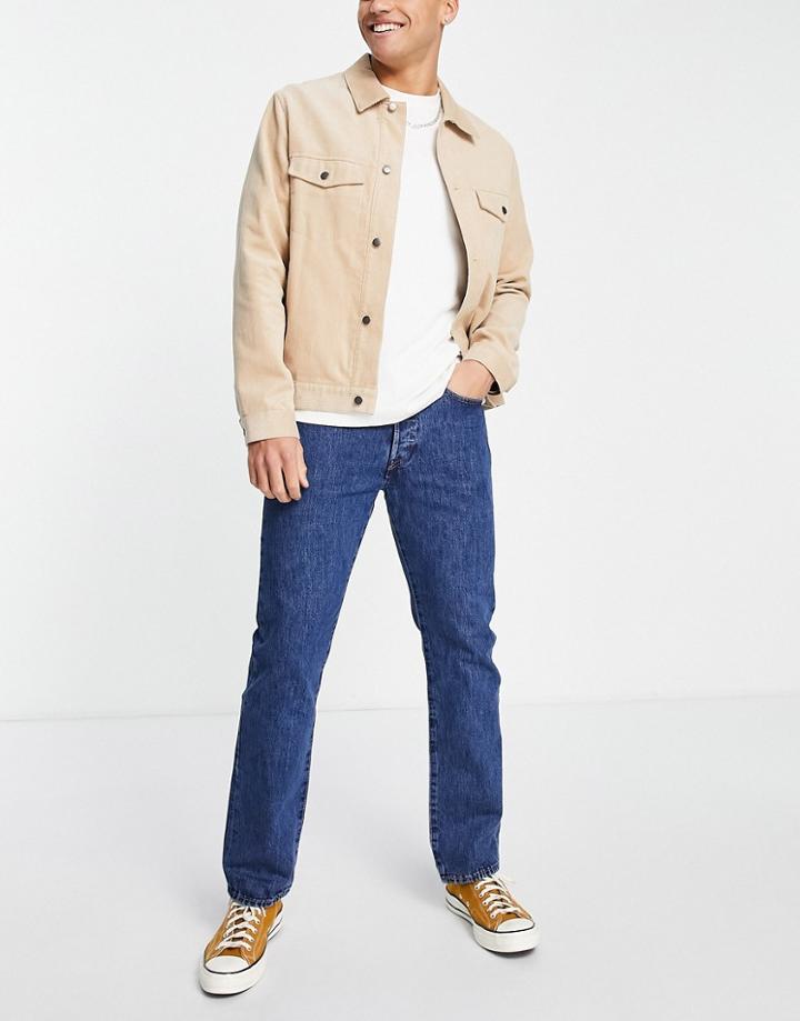 Levi's 501 Original Tapered Fit Jeans In Blue-blues