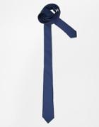 Asos Navy Slim Tie - Navy