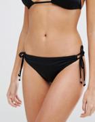 Dorina Loop Side Bikini Bottom - Black