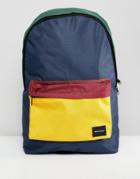 Asos Design Backpack In Color Block - Multi