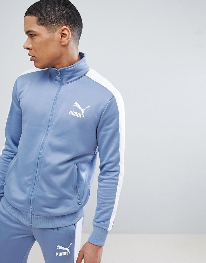 Puma Archive T7 Track Jacket In Blue 57265875 - Blue