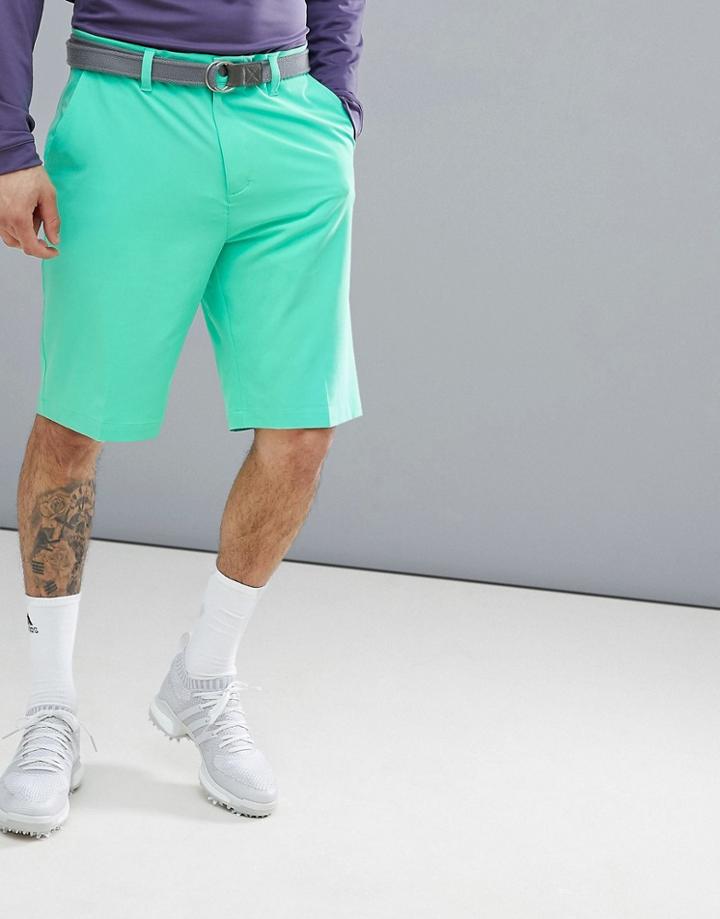 Adidas Golf Ultimate 365 Shorts In Green Ce0454 - Orange