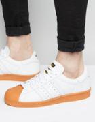 Adidas Originals Superstar 80's Sneakers In White S75830 - White