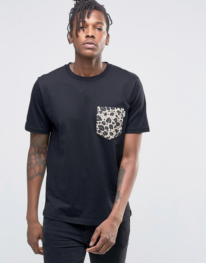 Carhartt Wip Printed Chest Pocket T-shirt - Black