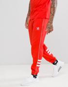 Adidas Originals Authentic Joggers In Red Dh3859 - Red
