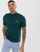 Fred Perry Pique Polo In Green - Green