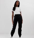 Collusion Tall Cargo Pants In Black - Black