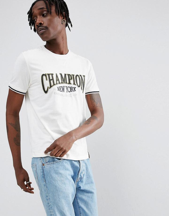 Champion Logo T-shirt - White