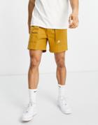 Nike Reissue Pack Woven Shorts In Tan-brown