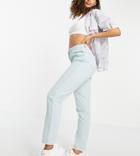 Missguided Set Riot Mom Jean In Blue-blues
