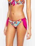 Pour Moi Seville Tie Side Bikini Bottoms - Multi