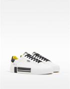 Bershka Sneakers In White With Contrast Detail