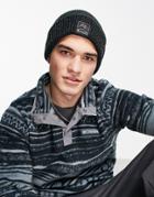 Columbia Whirlbird Beanie In Dark Gray-black