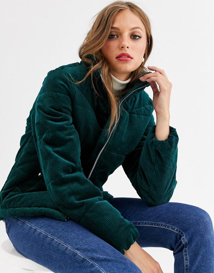 Vero Moda Cord Velvet Padded Jacket