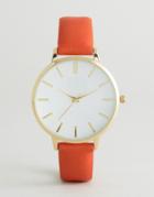 New Look Three Dial Contrast Watch - Gold