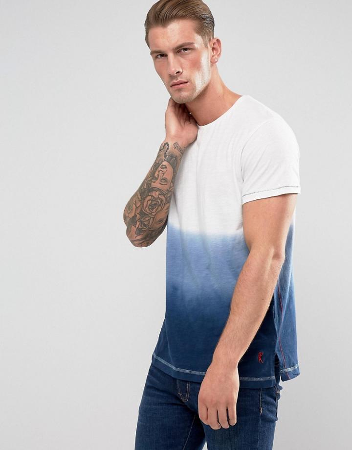 Ringspun Ombre T-shirt - White
