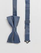 Twisted Tailor Bow Tie In Blue Stone - Blue