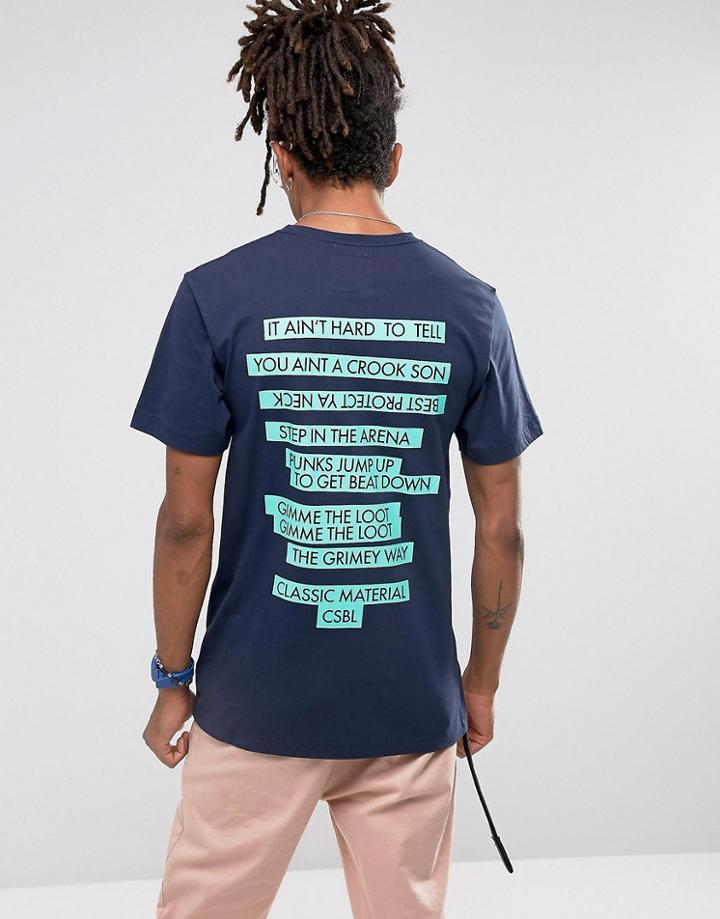 Cayler & Sons T-shirt In Navy - Navy