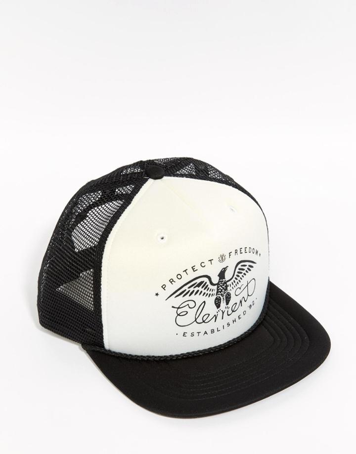 Element Tradition Trucker Cap - White